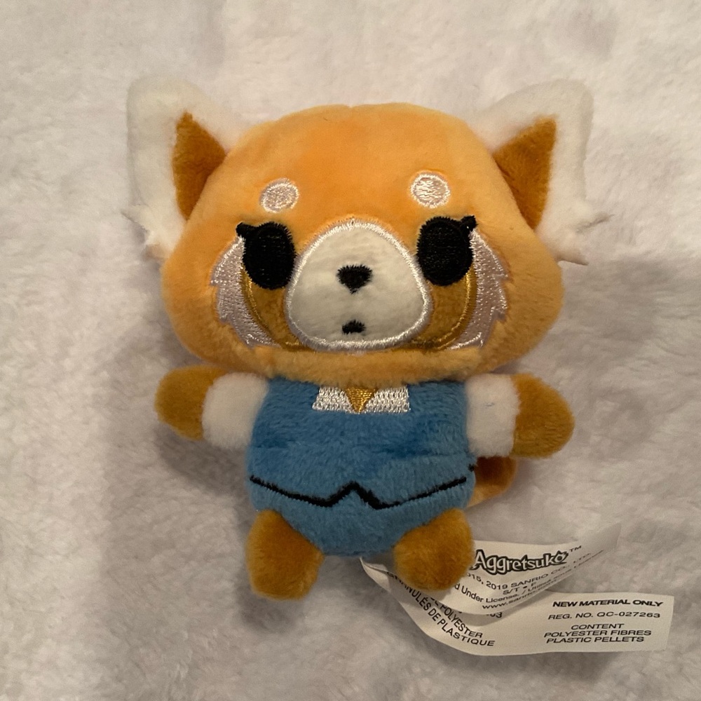 Aggretsuko Retsuko Office Outfit GUND Sanrio Blind Box Series #1 Miniature Plush